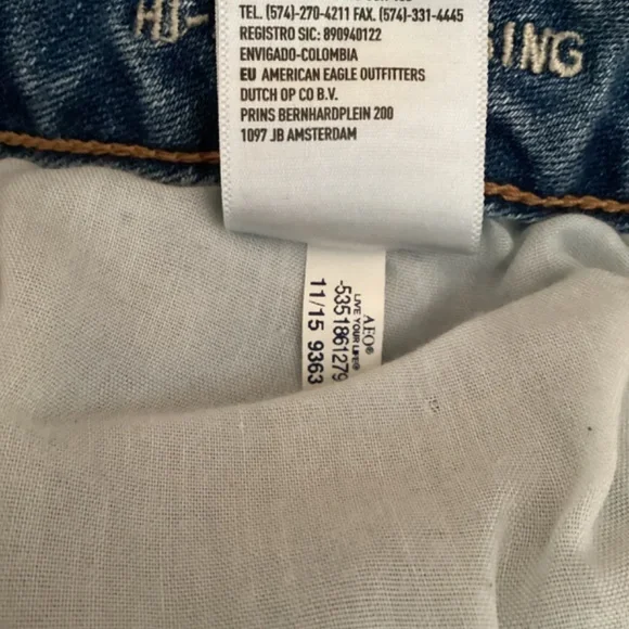 American Eagle Jeggings SUPER STRETCH Hi-Rise Jegging Size 6 Regular - Picture 5 of 5